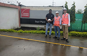 歐文斯科寧工廠考察 歐文斯科寧工廠考察